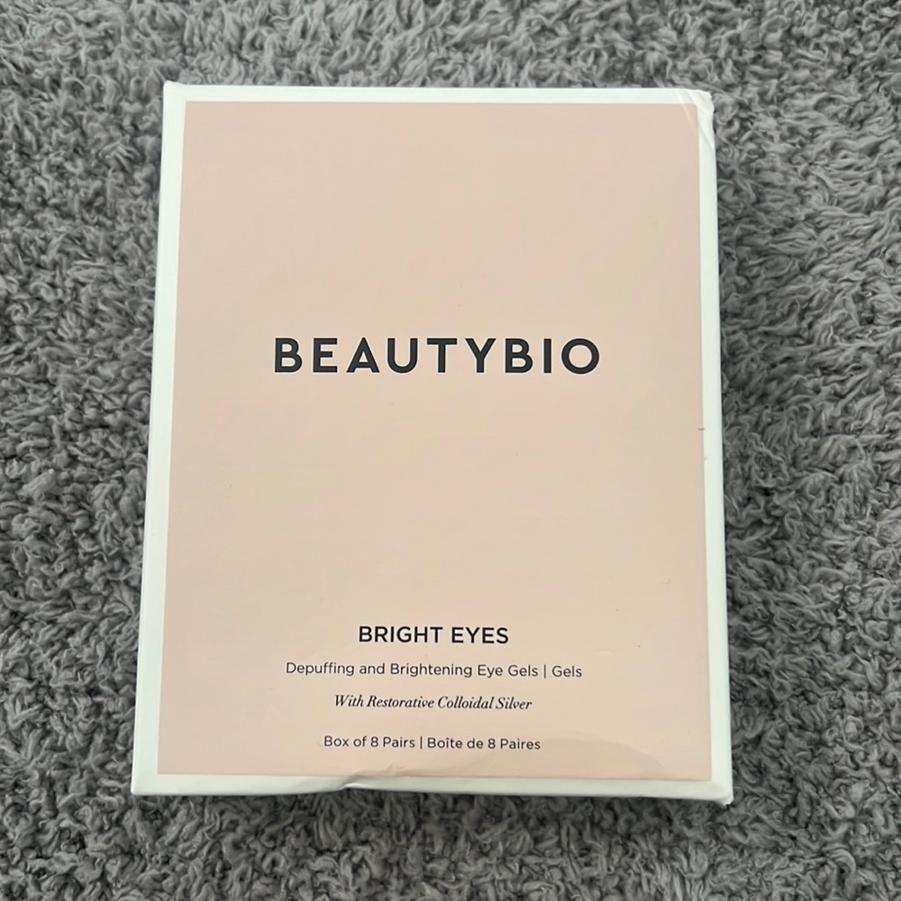 BeautyBio Bright Eyes Eye Gels 8 Pair NEW